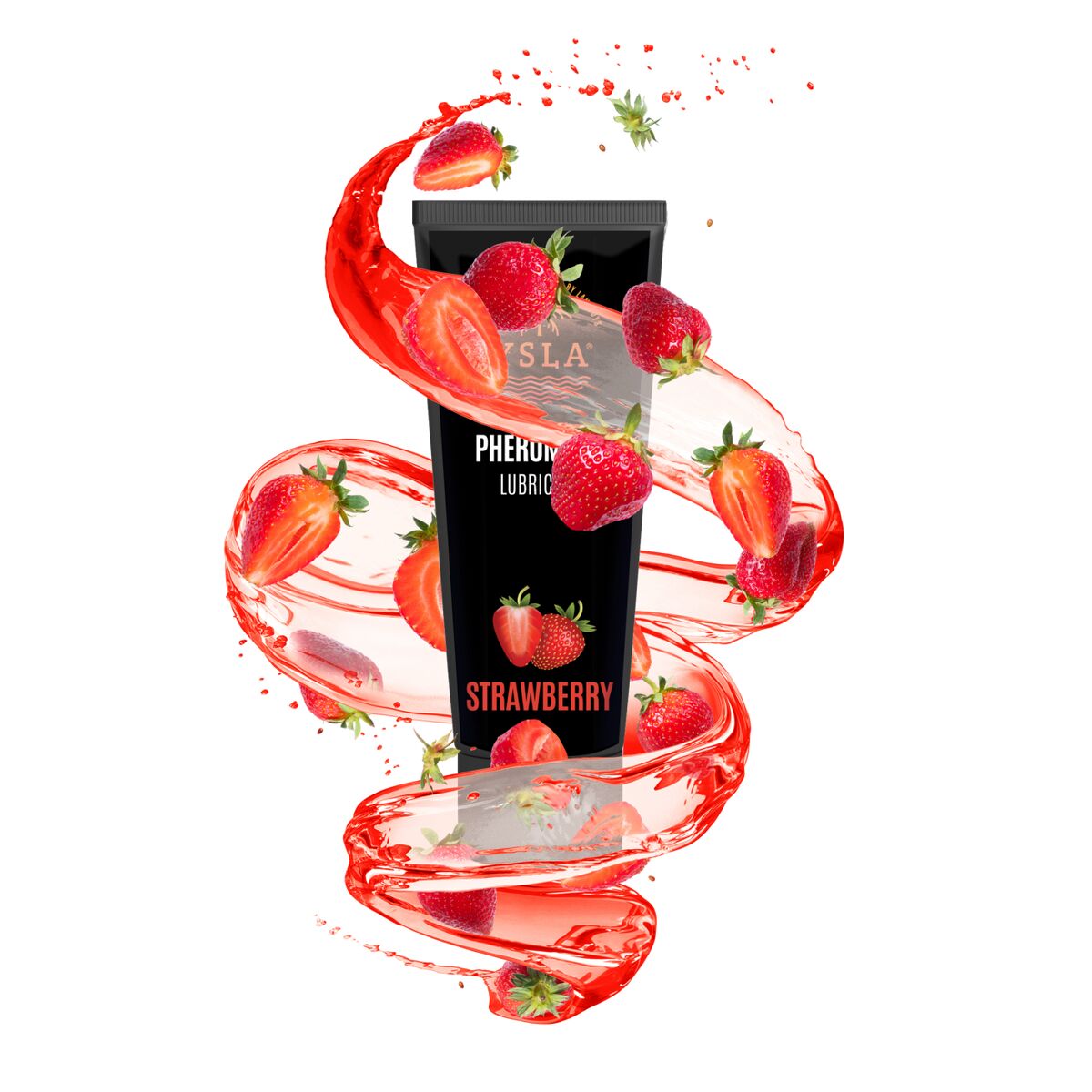 Lubrifiant Ysla 100 ml Căpșună, 1, roseregalo.com