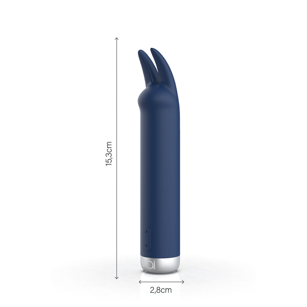 Stimulator clitoris Attraction Mai Pleasure Toys Albastru, 3, roseregalo.com