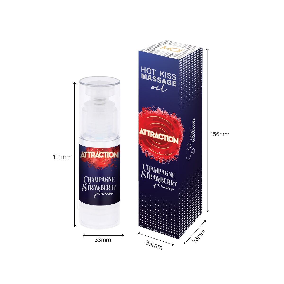 Ulei de Masaj Erotic Attraction 50 ml, 6, roseregalo.com