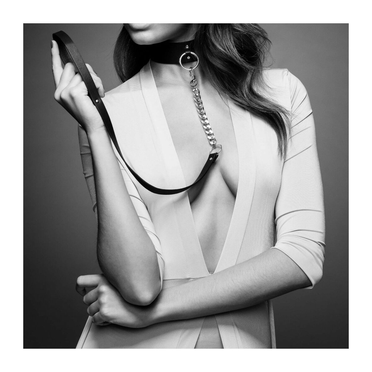 Bijuterii Indiscrete Maze Wide Chocker Negru Bijoux Indiscrets 11116, 7, roseregalo.com