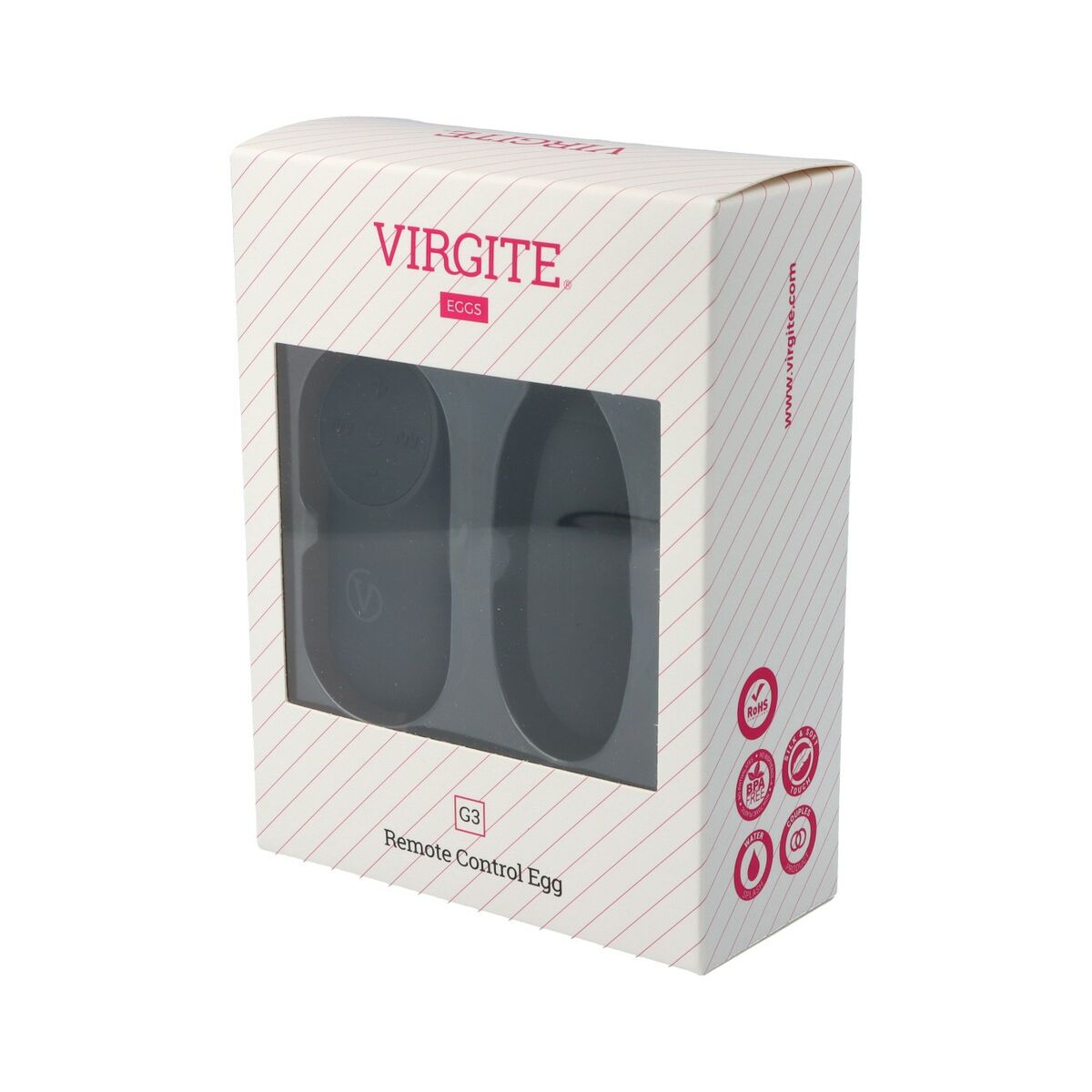 Vibrator Bullet Virgite Negru, 8, roseregalo.com