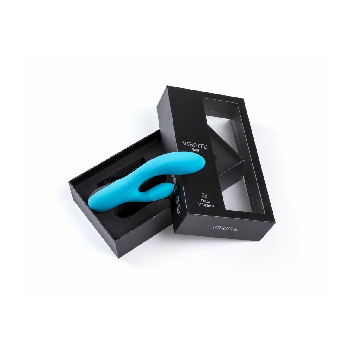 Vibrator Virgite Albastru, 2, roseregalo.com