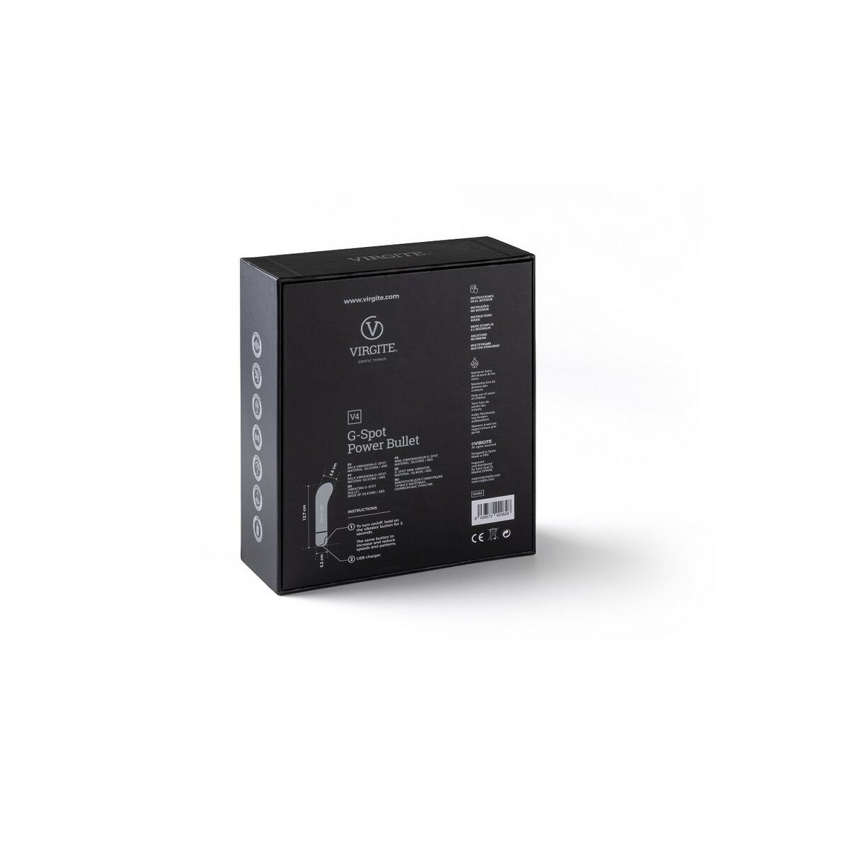 Vibrator Punct G Virgite Mov, 5, roseregalo.com