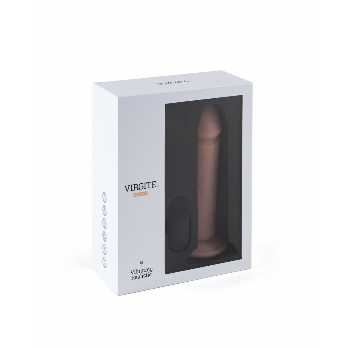 Vibrator realist Virgite 19 cm, 5, roseregalo.com