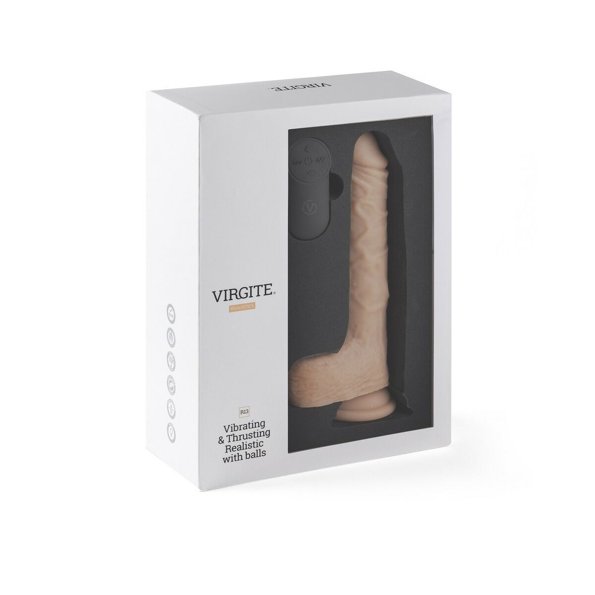 Vibrator realist Virgite 20 cm, 5, roseregalo.com