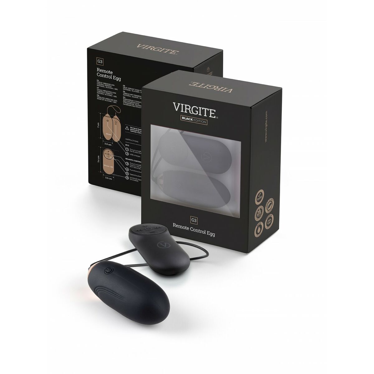 Vibrator Ou Virgite Negru, 2, roseregalo.com