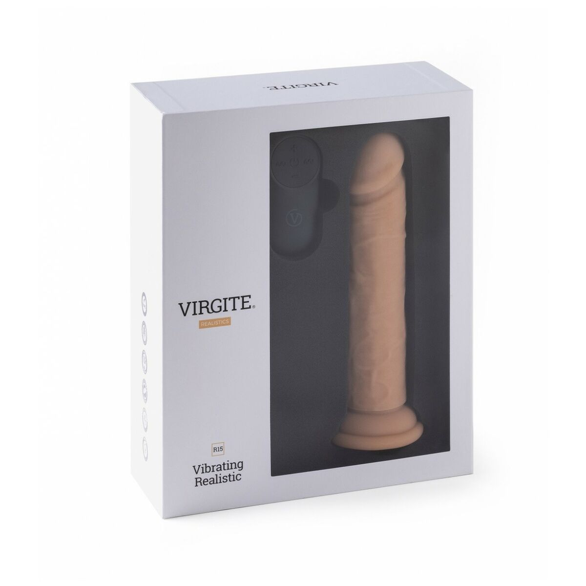 Vibrator realist Virgite 16,5 cm, 4, roseregalo.com