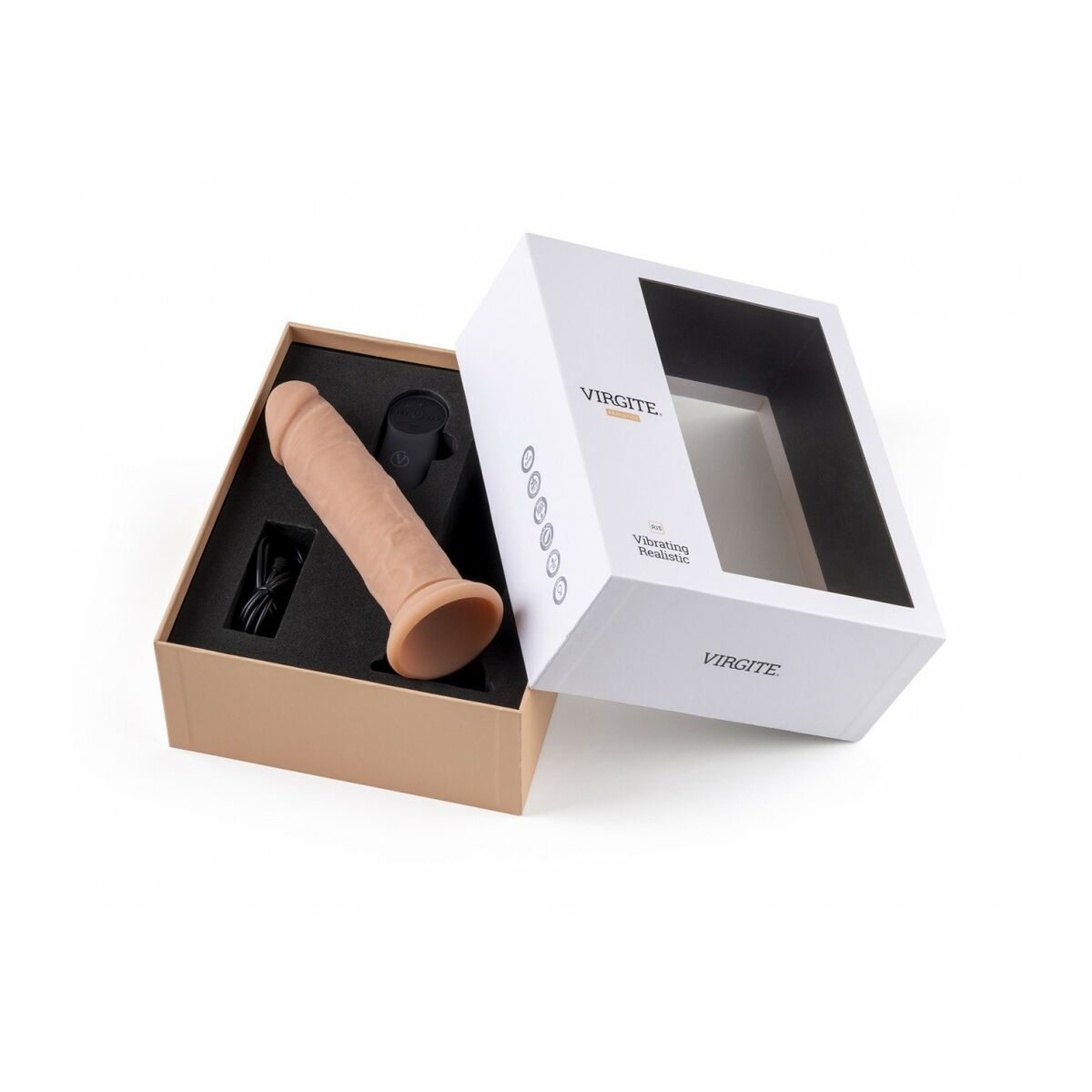 Vibrator realist Virgite 16,5 cm, 5, roseregalo.com