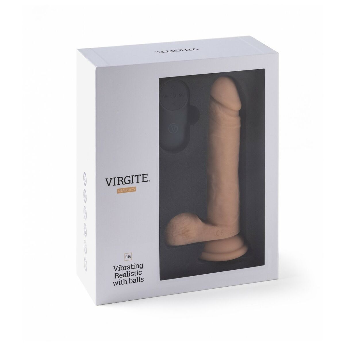 Vibrator realist Virgite 16 cm, 4, roseregalo.com