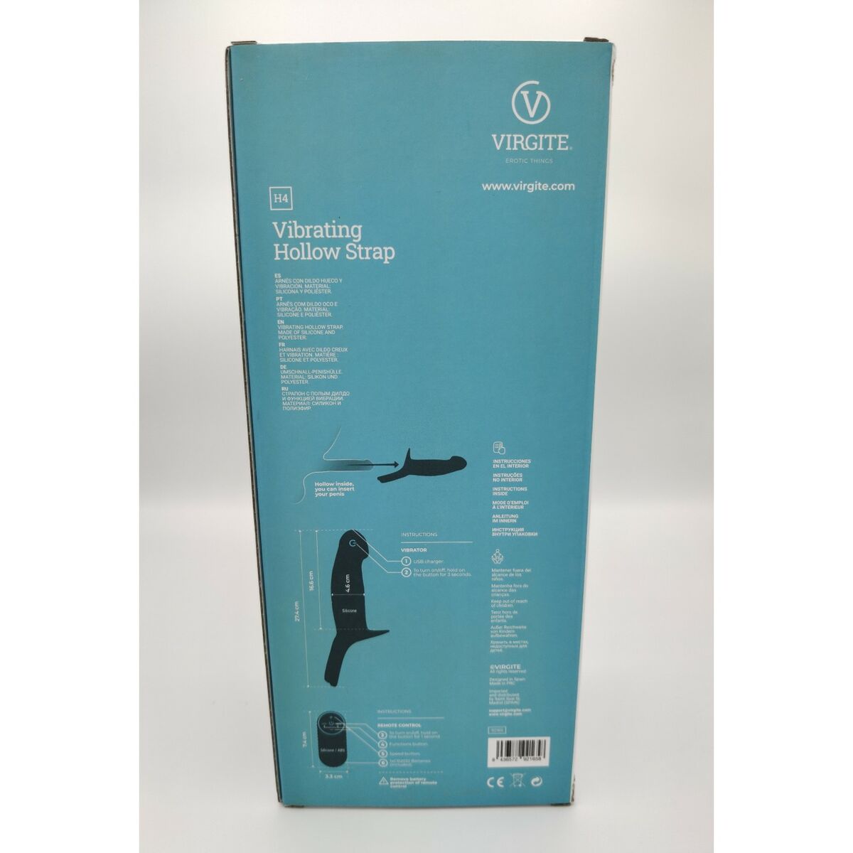 Dildo cu ham Virgite L, 7, roseregalo.com