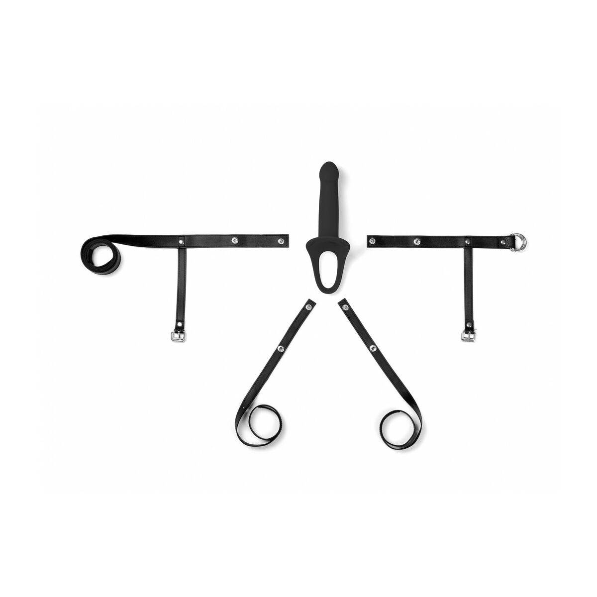 Dildo cu ham Virgite Negru L, 3, roseregalo.com