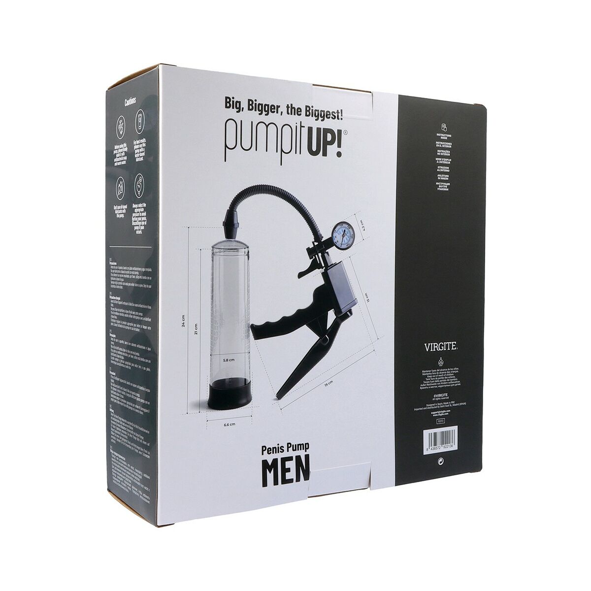 Pompă de Penis Virgite, 8, roseregalo.com