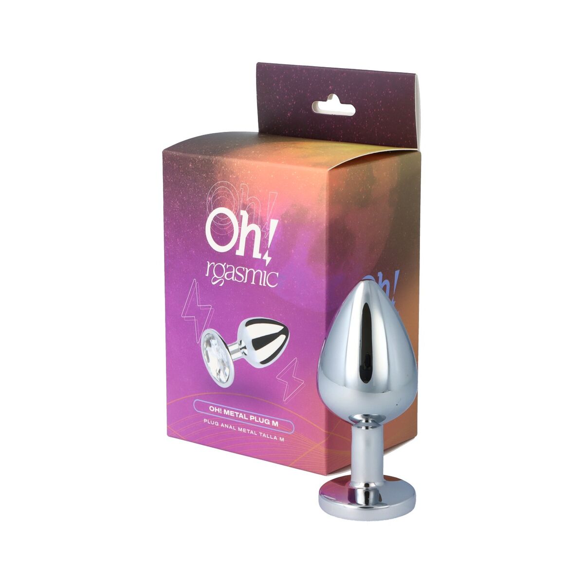 Plug Anal Oh!rgasmic Argintiu, 2, roseregalo.com