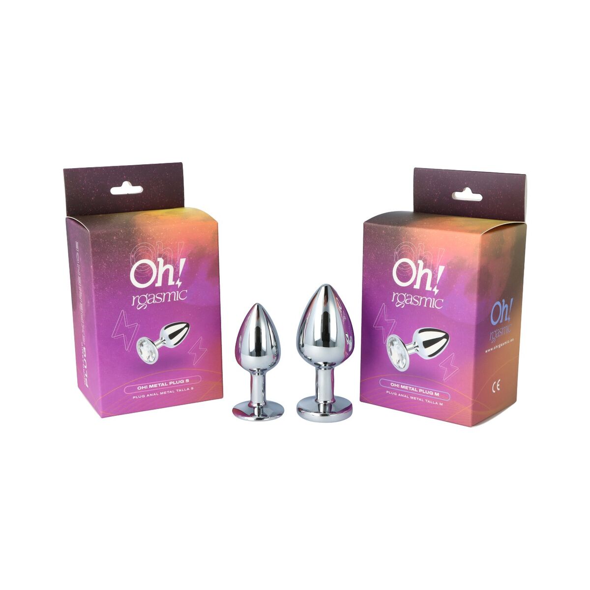 Plug Anal Oh!rgasmic Argintiu, 6, roseregalo.com