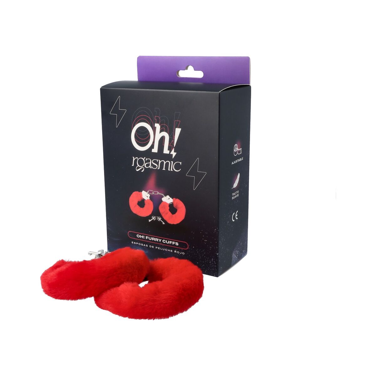 Cătușe Oh!rgasmic Roșu, 2, roseregalo.com