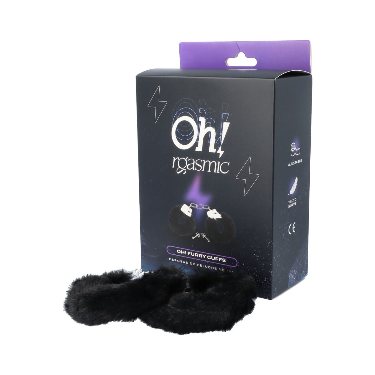 Cătușe Oh!rgasmic Negru, 2, roseregalo.com