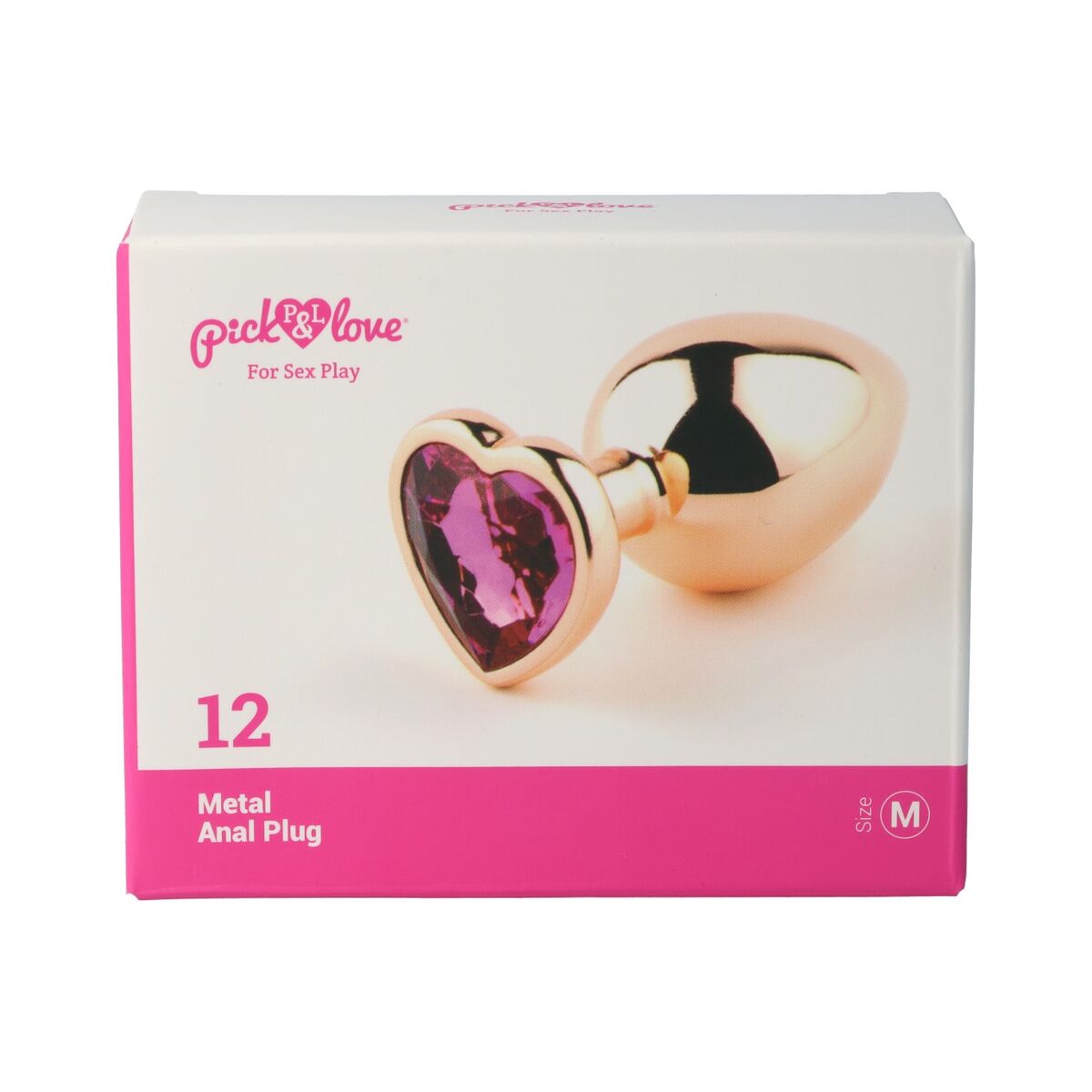Plug Anal Pick&amp;Love Nº 12 Auriu* (8,3 cm), 7, roseregalo.com