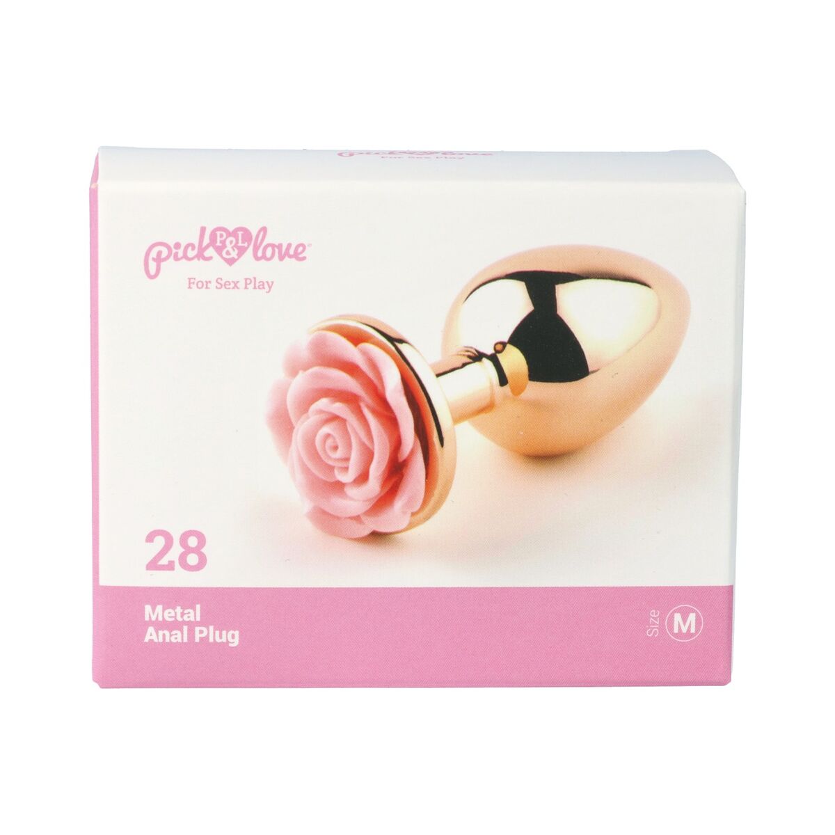 Plug Anal Pick&amp;Love Nº 28 Auriu* (8,3 cm), 10, roseregalo.com