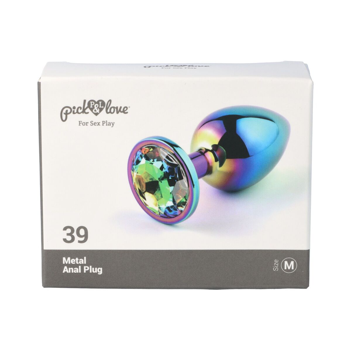 Plug Anal Pick&amp;Love Nº 39 Multicolor (8,3 cm), 2, roseregalo.com