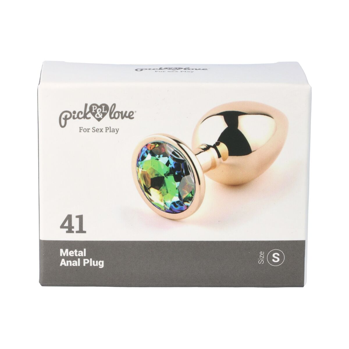 Plug Anal Pick&amp;Love Nº 41 Auriu* (7,6 cm), 7, roseregalo.com