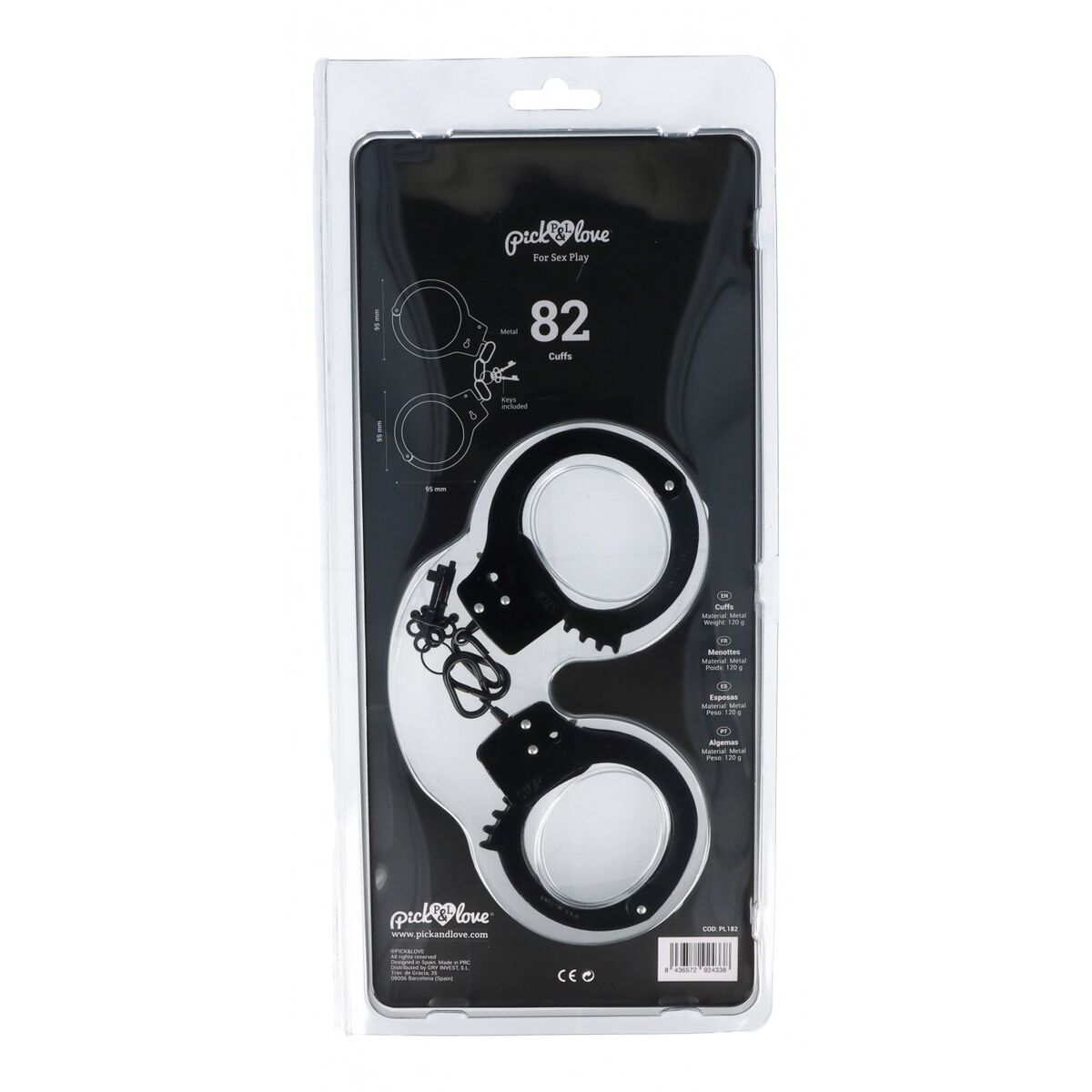 Cătușe Pick&amp;Love, 3, roseregalo.com