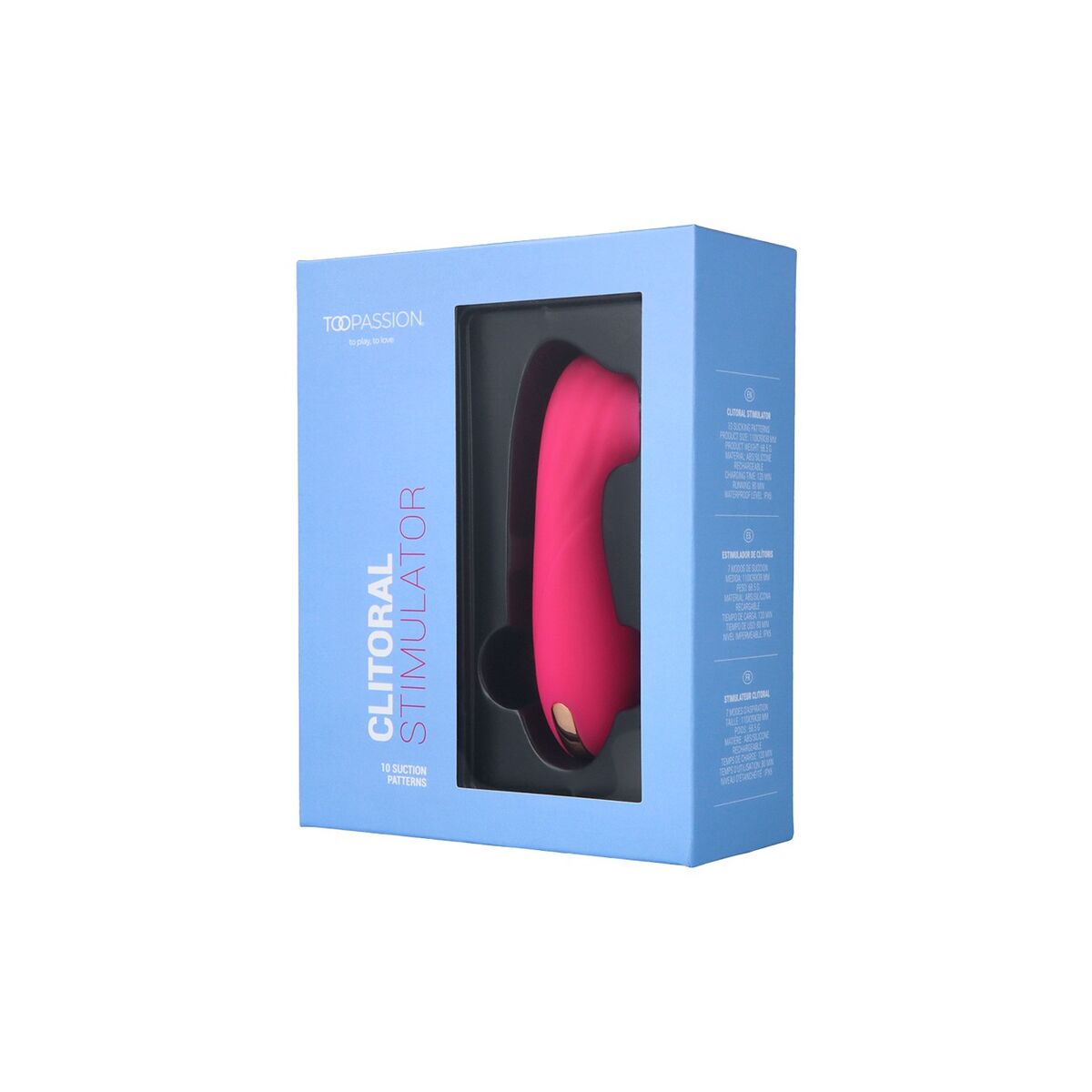 Dispozitiv stimulare clitoris Pick&amp;Love Roz, 5, roseregalo.com
