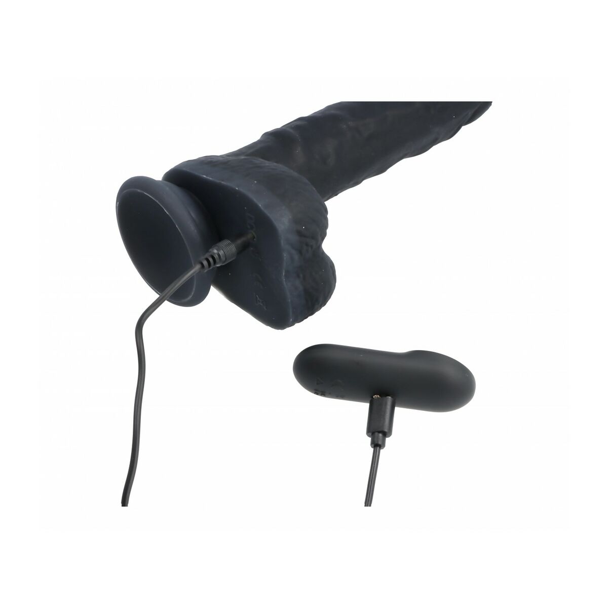 Dildo realist Virgite R9 Negru 19 cm, 10, roseregalo.com