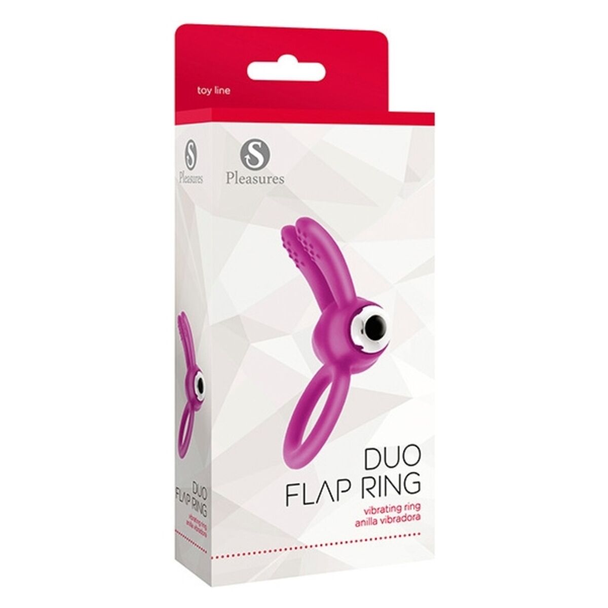 Pachet Inel Penis S Pleasures Duo Flap Roz, 2, roseregalo.com