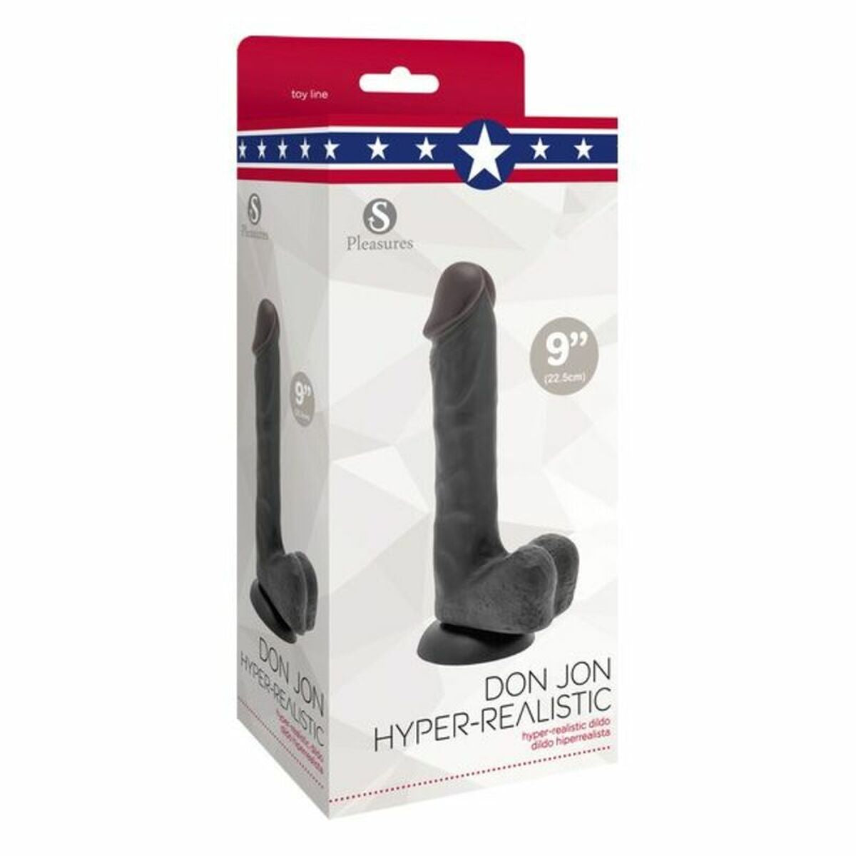 Dildo realist S Pleasures Don Jon Silicon (18 cm), 3, roseregalo.com