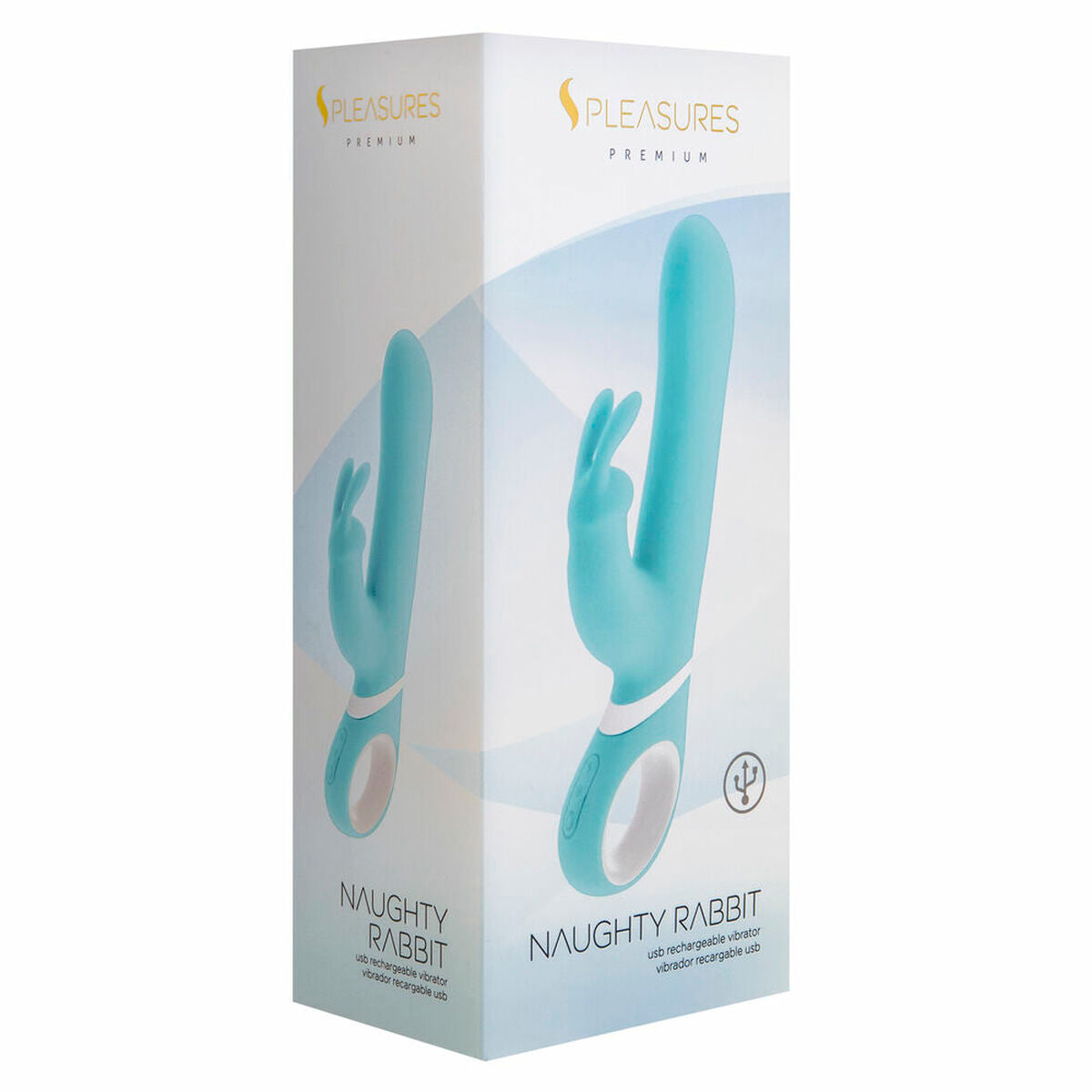 Vibrator S Pleasures Turquoise, 1, roseregalo.com