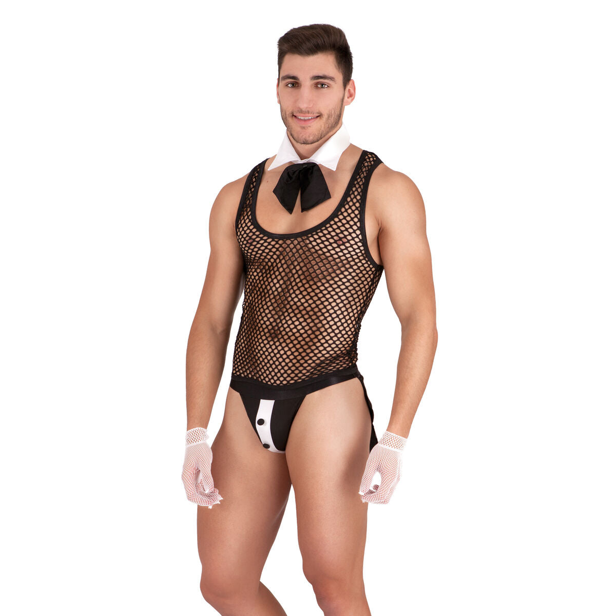 Costum Erotic S Pleasures Alb Mărime unică, 3, roseregalo.com