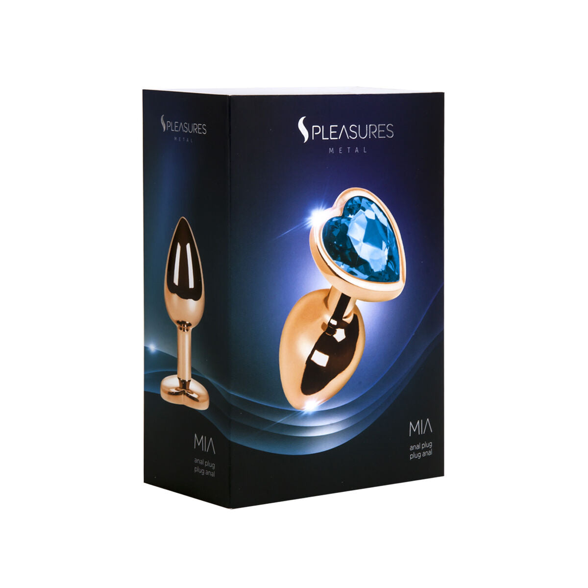 Plug Anal S Pleasures Albastru, 2, roseregalo.com