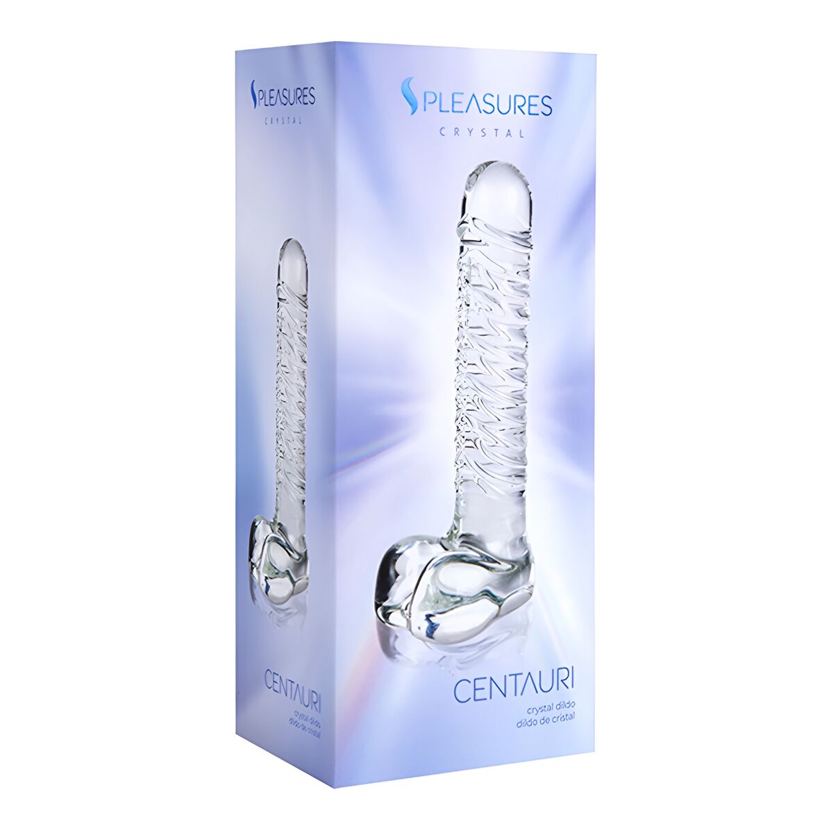 Dildo S Pleasures Transparent Ø 4 cm, 2, roseregalo.com