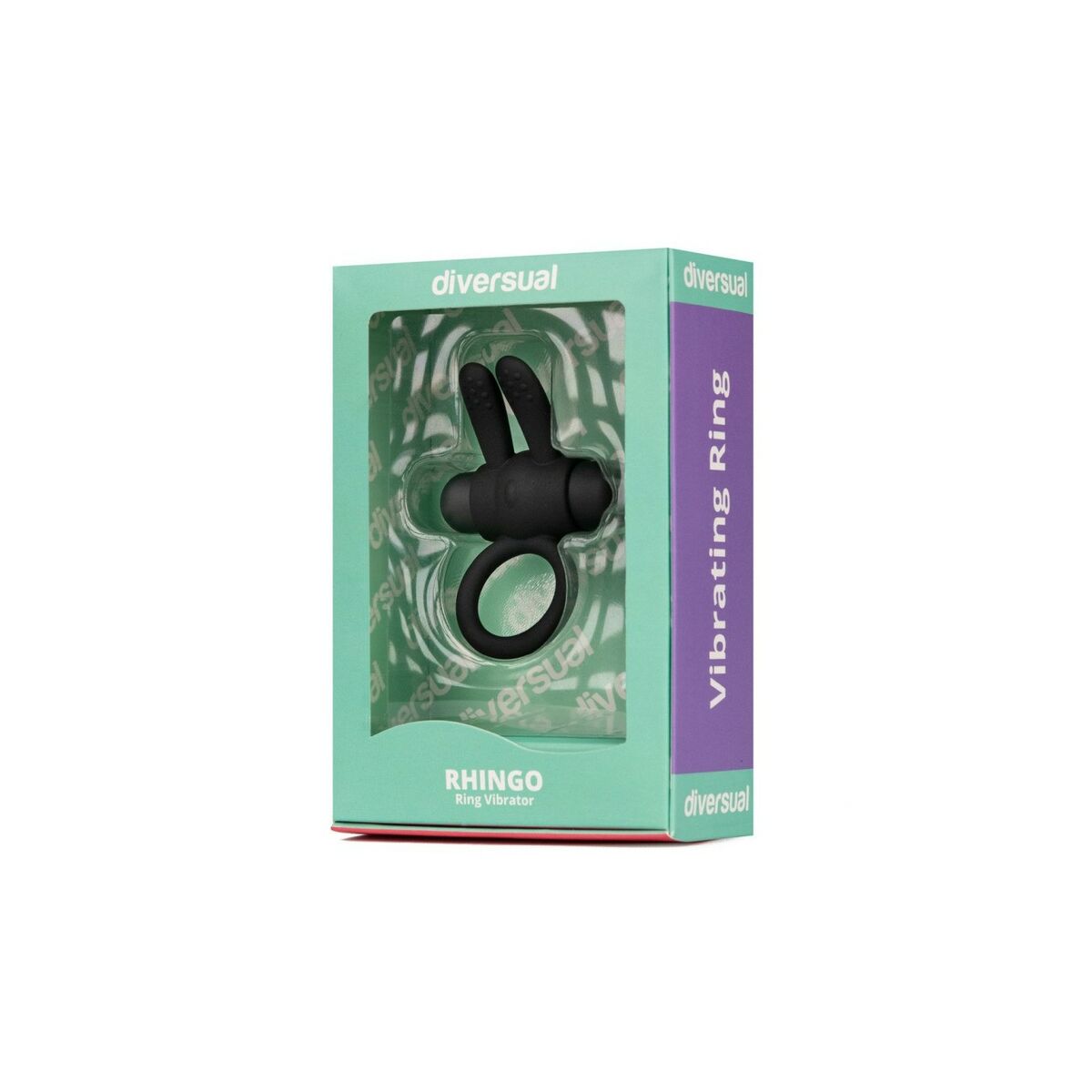 Inel Vibrator Diversual Negru, 6, roseregalo.com