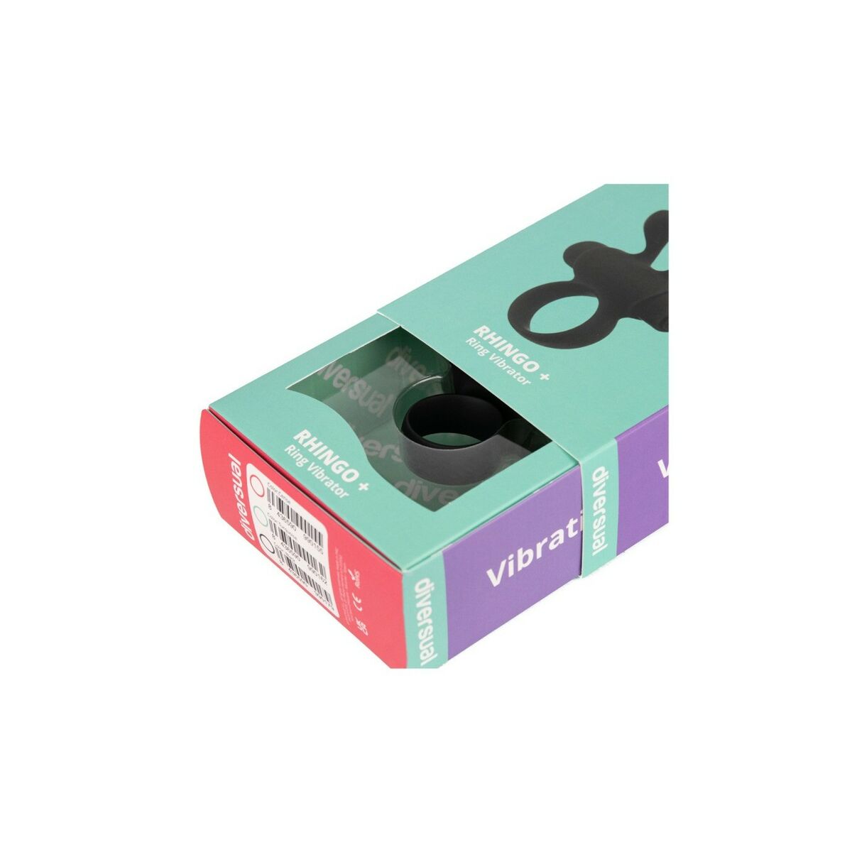 Inel Vibrator Diversual Negru, 4, roseregalo.com