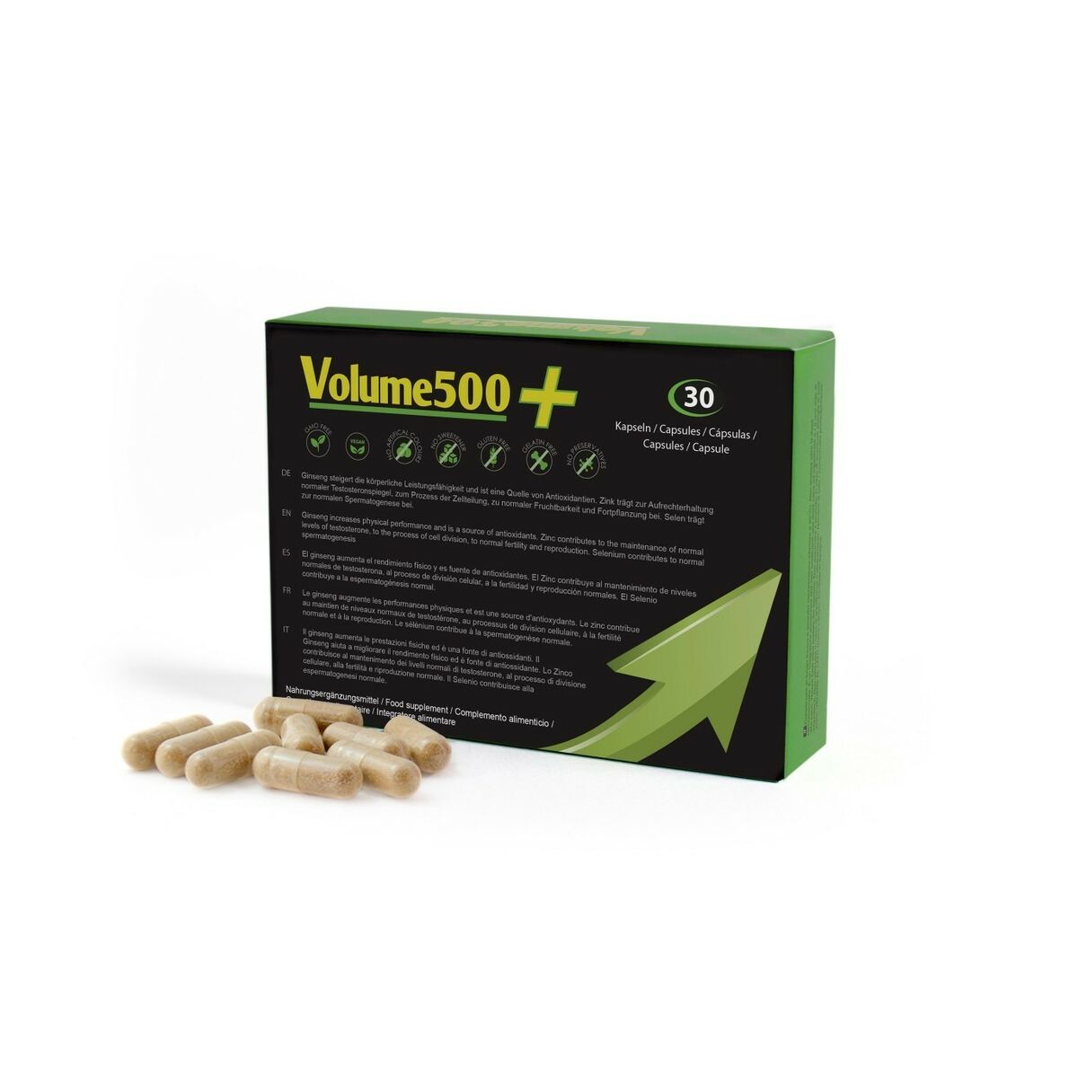 Comprimate pentru Îmbunătățirea Calității Spermei 500 Cosmetics 30 Unități, 1, roseregalo.com