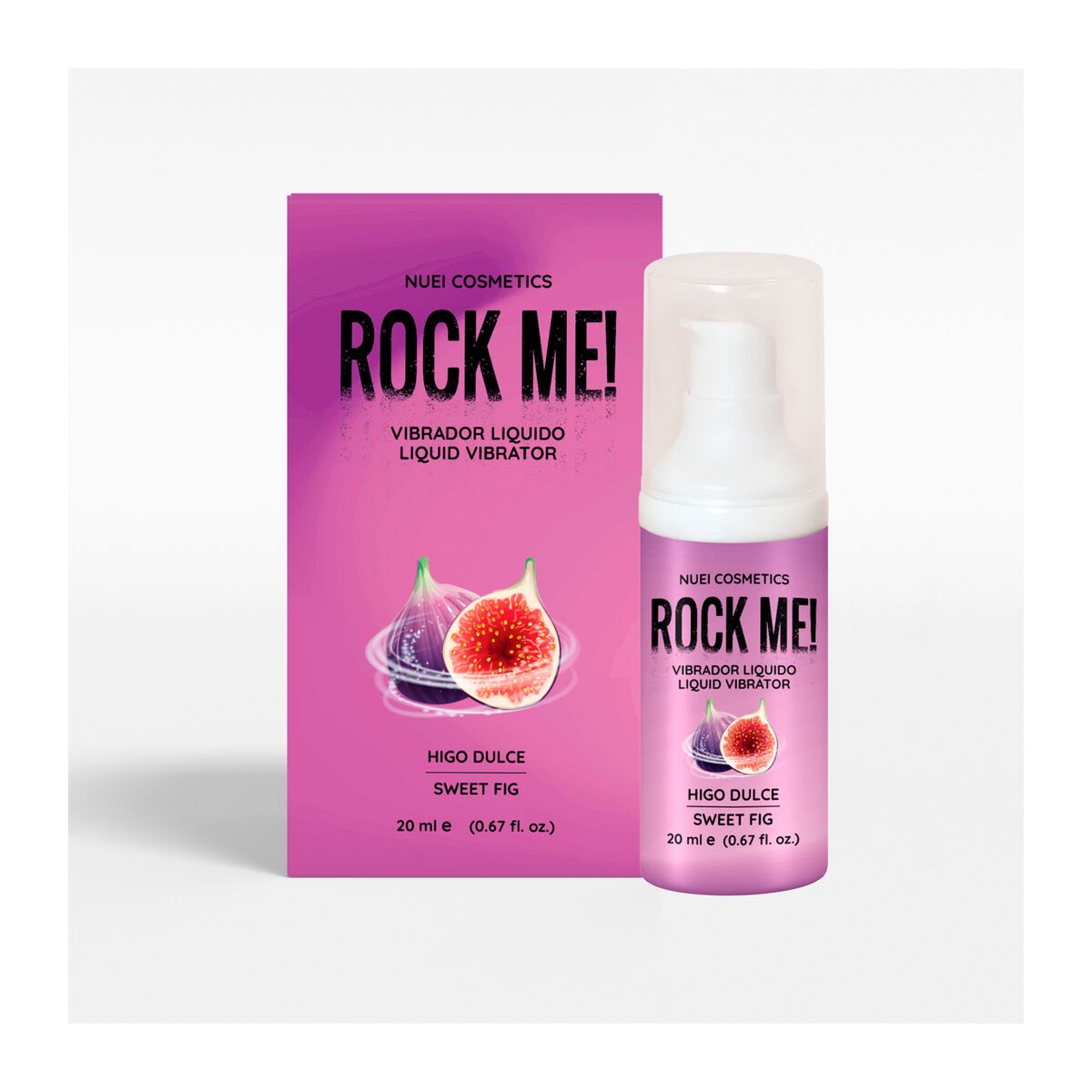 Lubrifiant Nuei Cosmetics of the Night ROCK ME! 20 ml Căpșună Mentă, 1, roseregalo.com