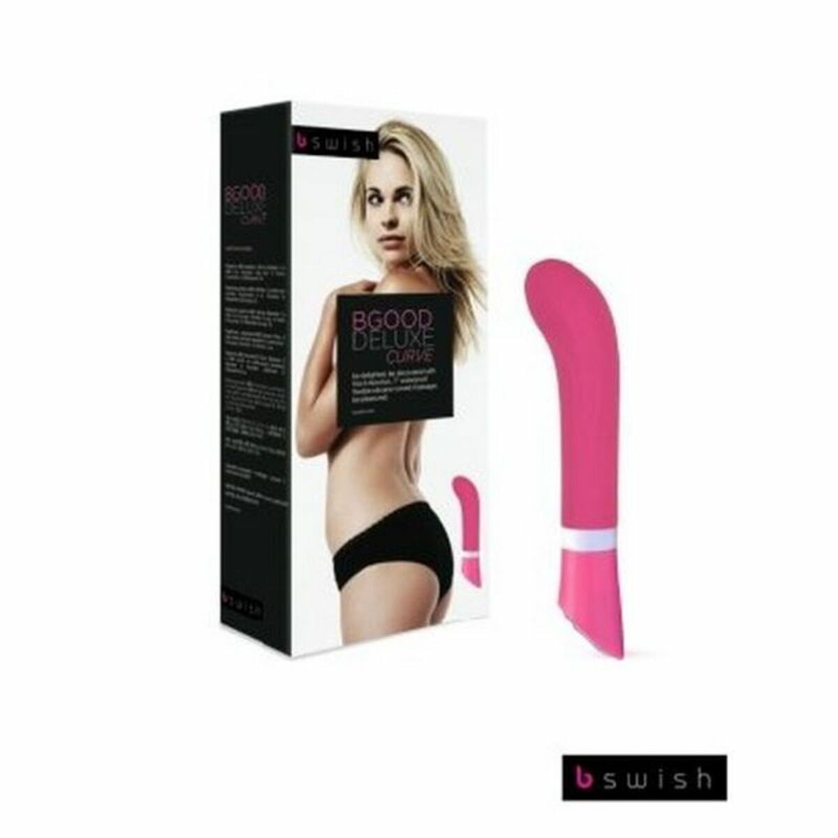 Vibrator zona G B Swish Curve BSBDC0453 Roz, 3, roseregalo.com