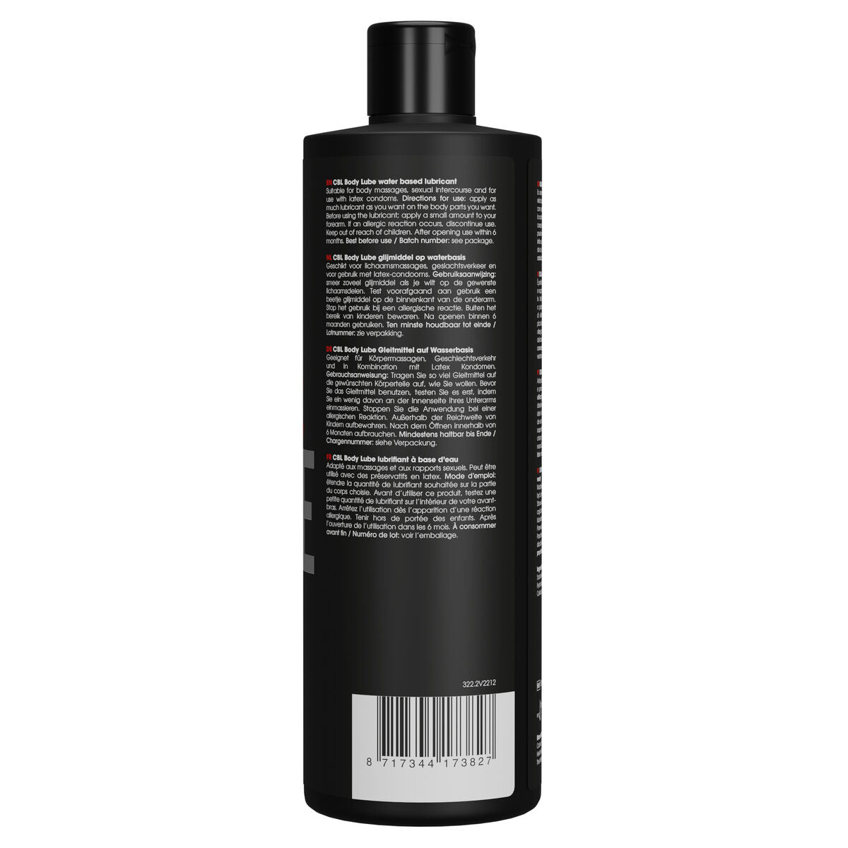 Lubrifiant de Corp pe bază de apă 500 ml Cobeco Body Lube 500 ml, 2, roseregalo.com