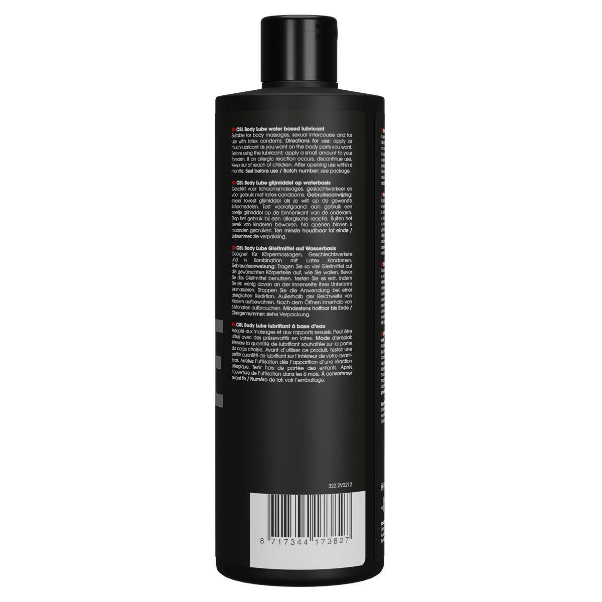 Lubrifiant de Corp pe bază de apă 500 ml Cobeco Body Lube 500 ml, 6, roseregalo.com