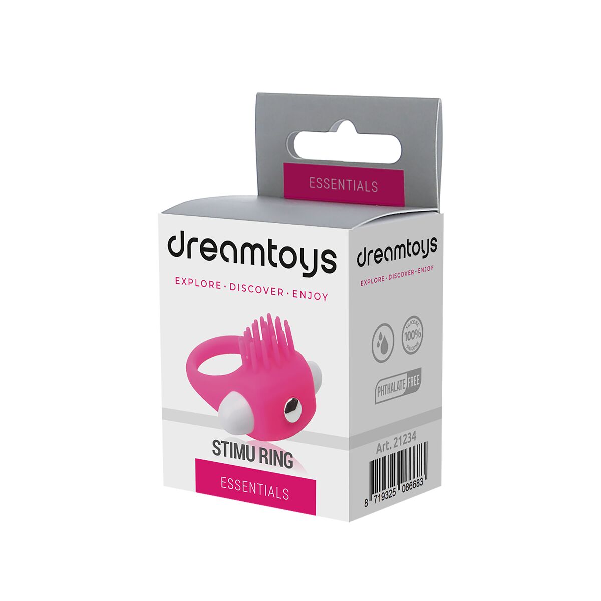 Pachet Inel Penis Dream Toys Essentials Roz, 3, roseregalo.com