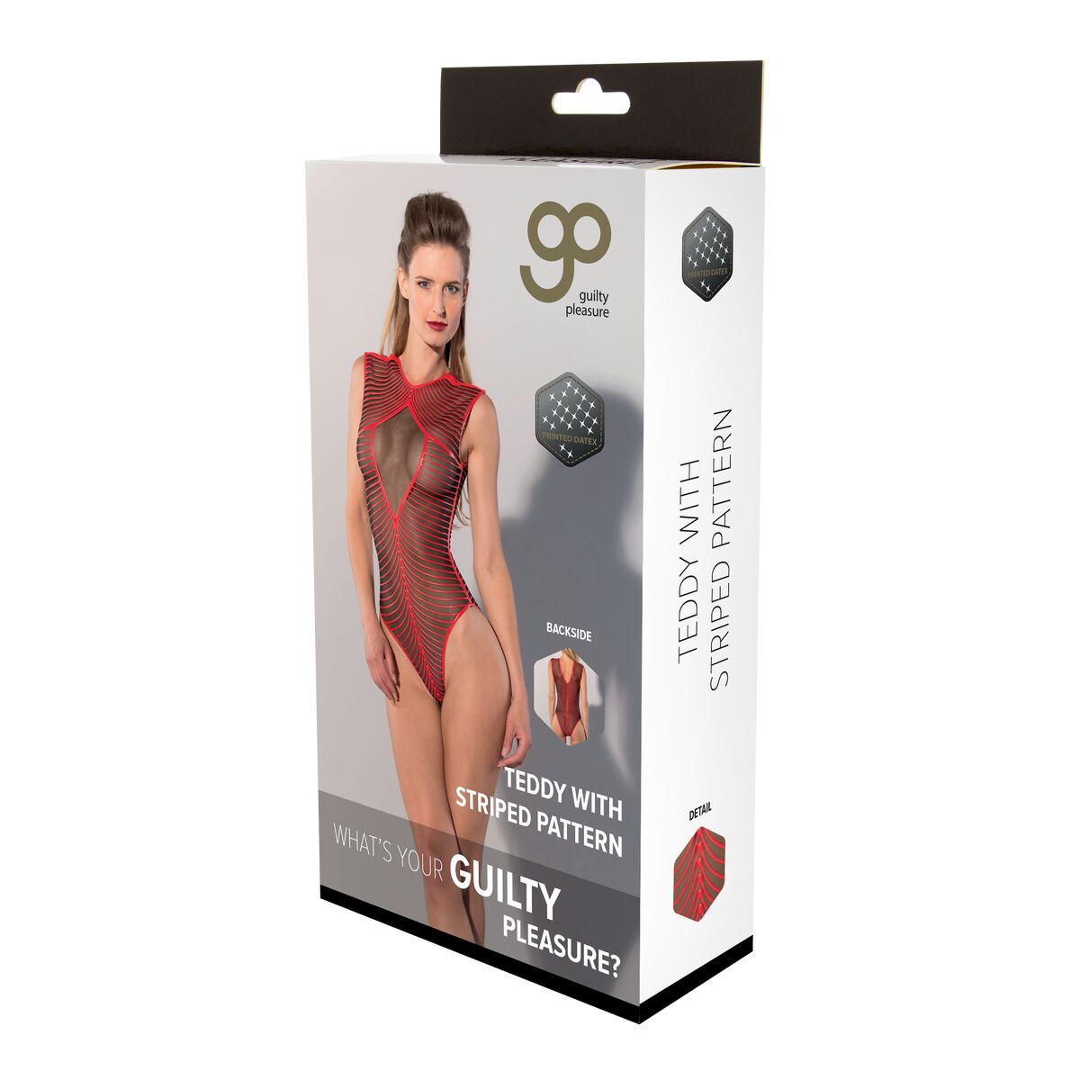 Body Guilty Pleasure Roșu S, 1, roseregalo.com