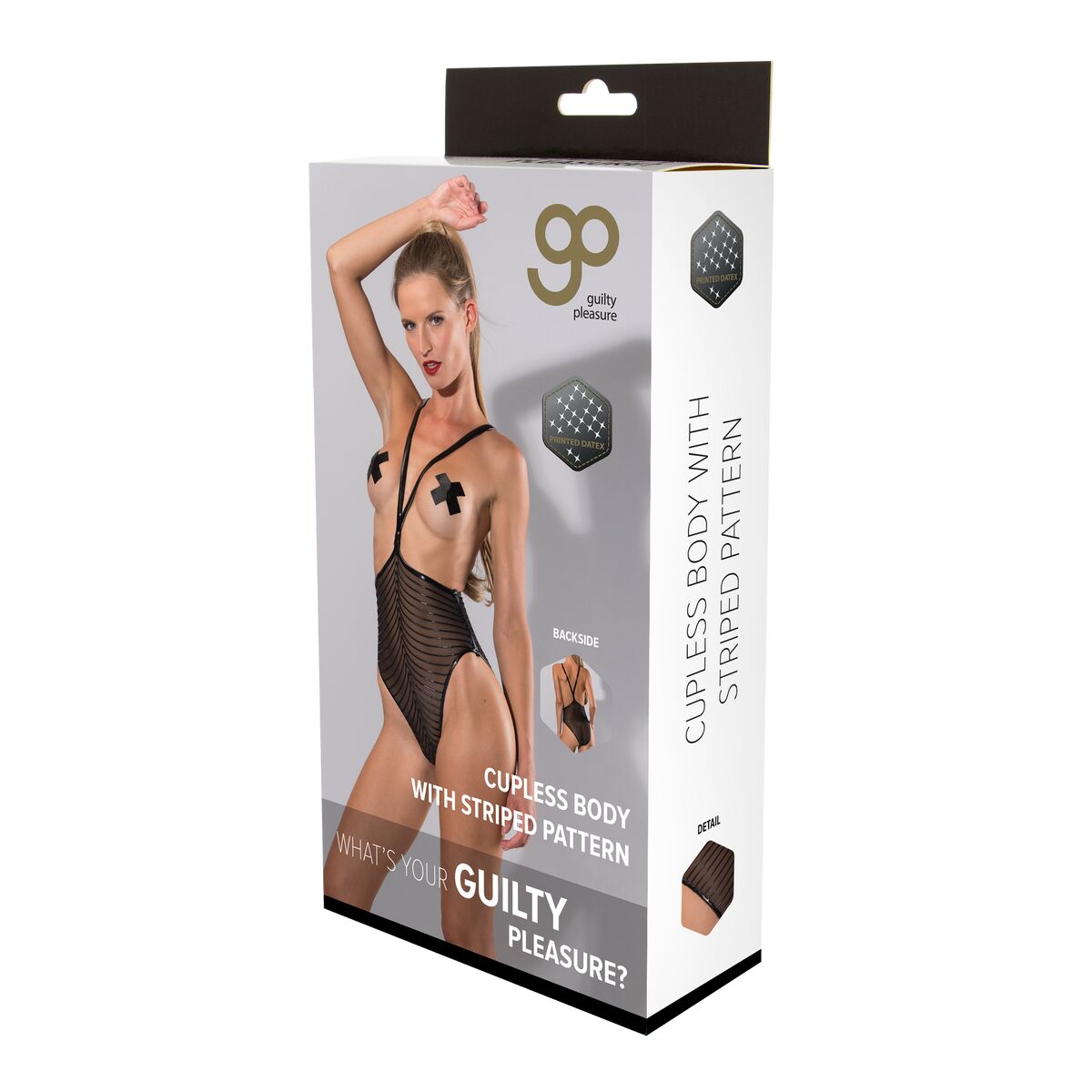 Body Guilty Pleasure Negru M, 1, roseregalo.com