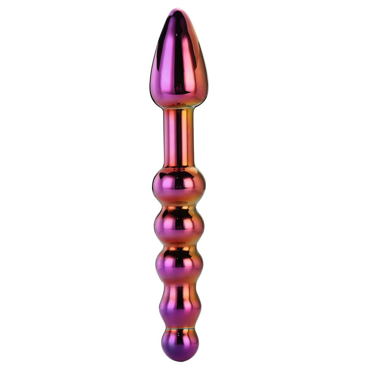 Dildo Clasic Dong Dream Toys Glamour Glass Multicolor Ø 3 cm, 1, roseregalo.com