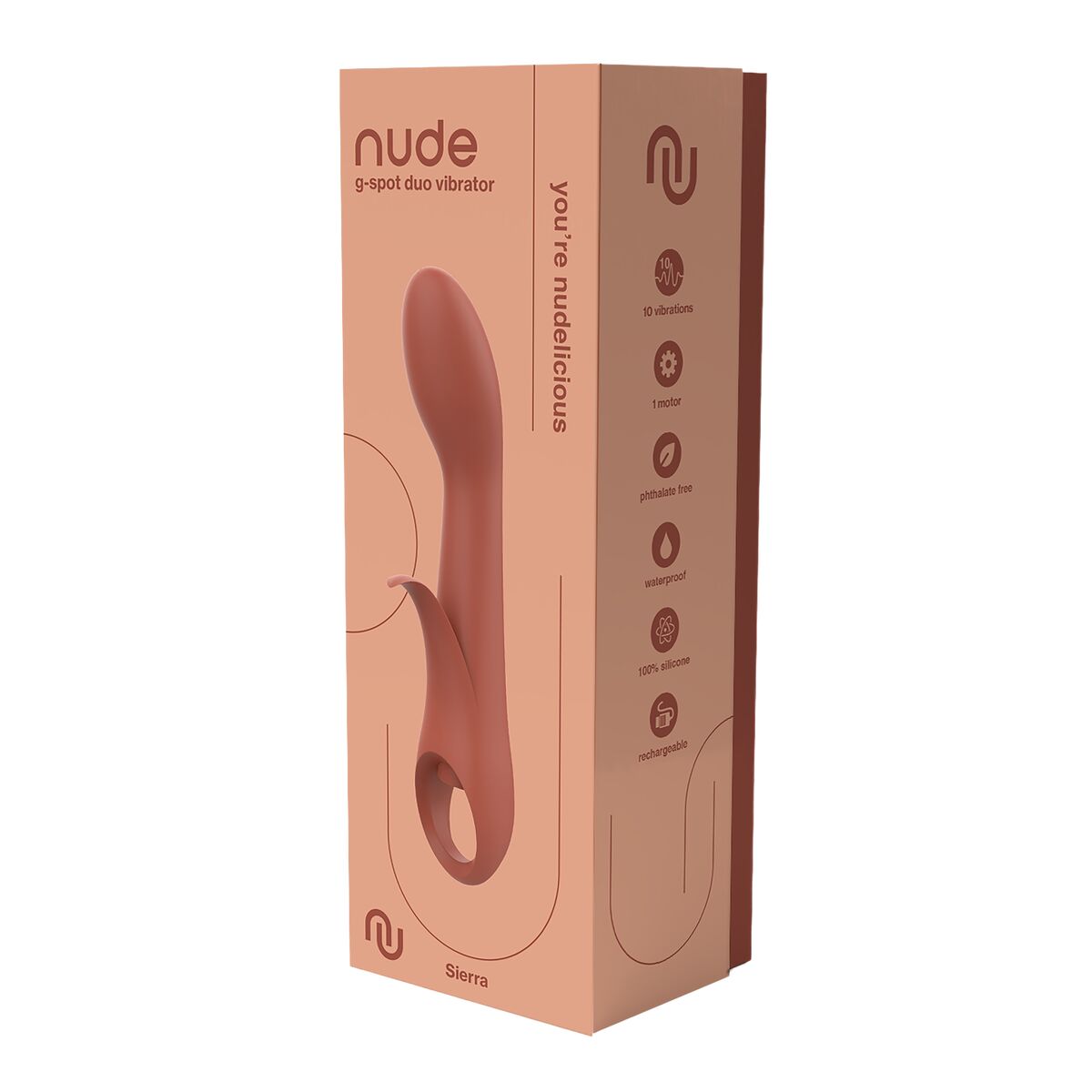 Dual Stimulation Vibrator Nude Maro, 8, roseregalo.com