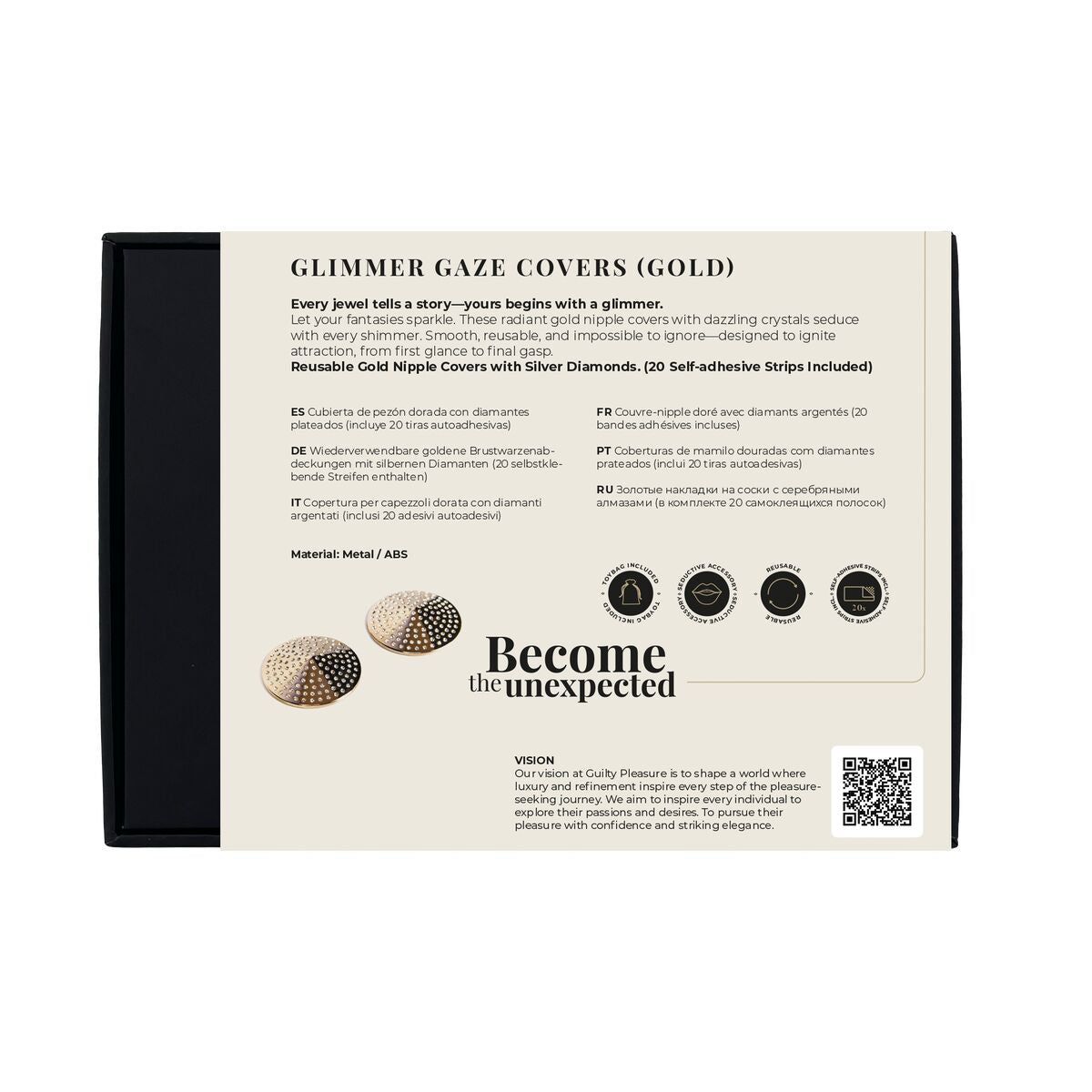 Căptușeli Guilty Pleasure Negru Mărime unică, 5, roseregalo.com