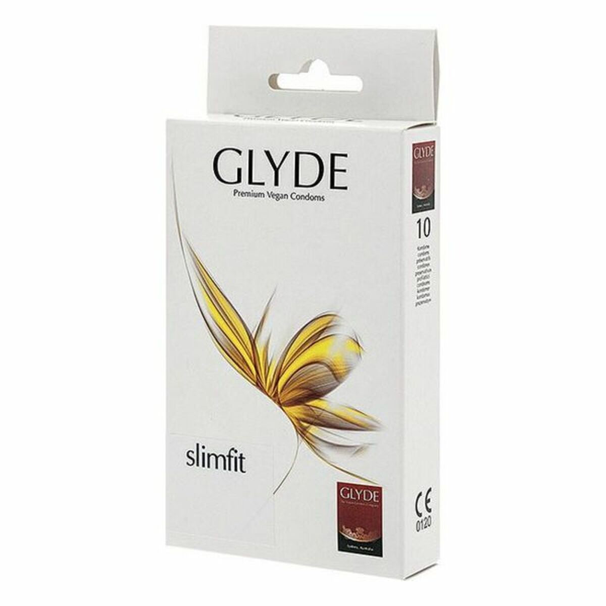 Prezervative Glyde Slimfit 10 Unități, 1, roseregalo.com