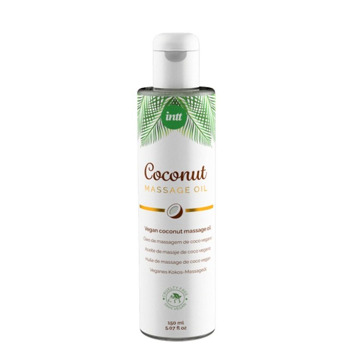 Ulei de Masaj Erotic Intt 150 ml Cocos Efect de Încălzire, 1, roseregalo.com