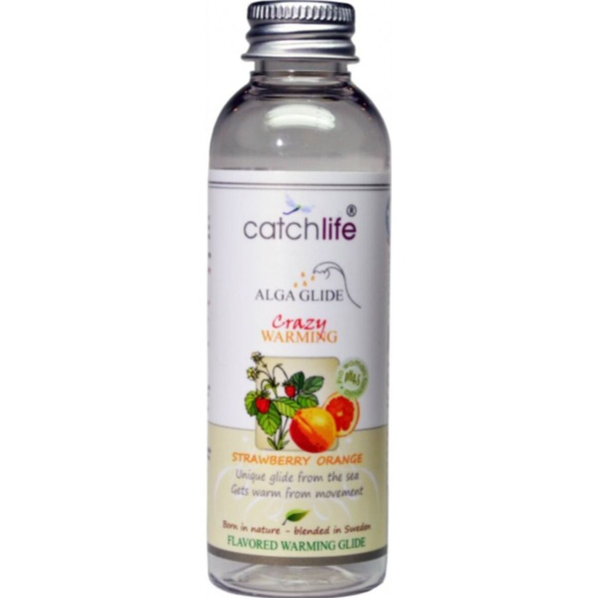 Lubrifiant Nature Body 75 ml Căpșună Portocaliu, 2, roseregalo.com