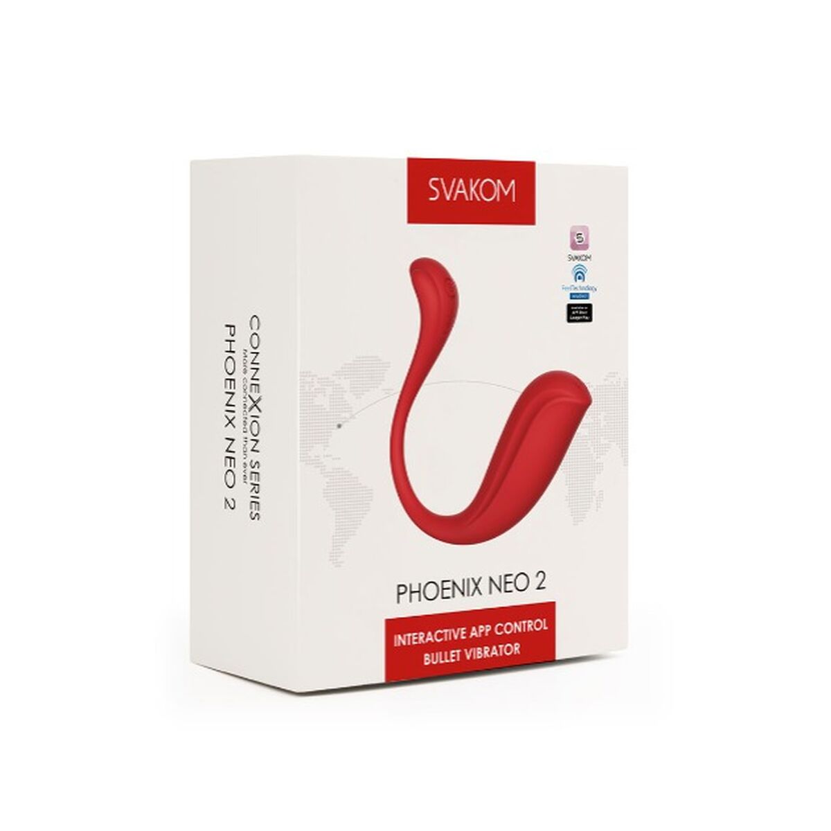 Vibrator Svakom Roșu, 1, roseregalo.com
